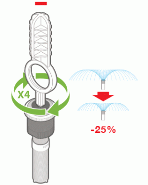 Hunter Rotačná tryska MP Rotator 3000 90° - 210°