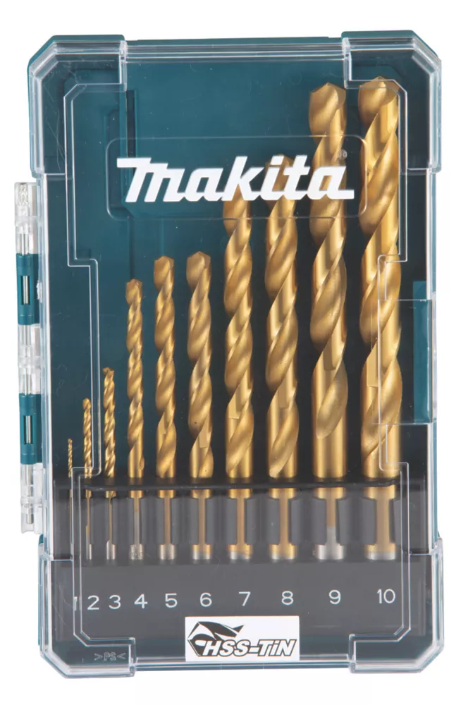 Makita D-72849 Sada vrtákov 10ks s valcovitou stopkou