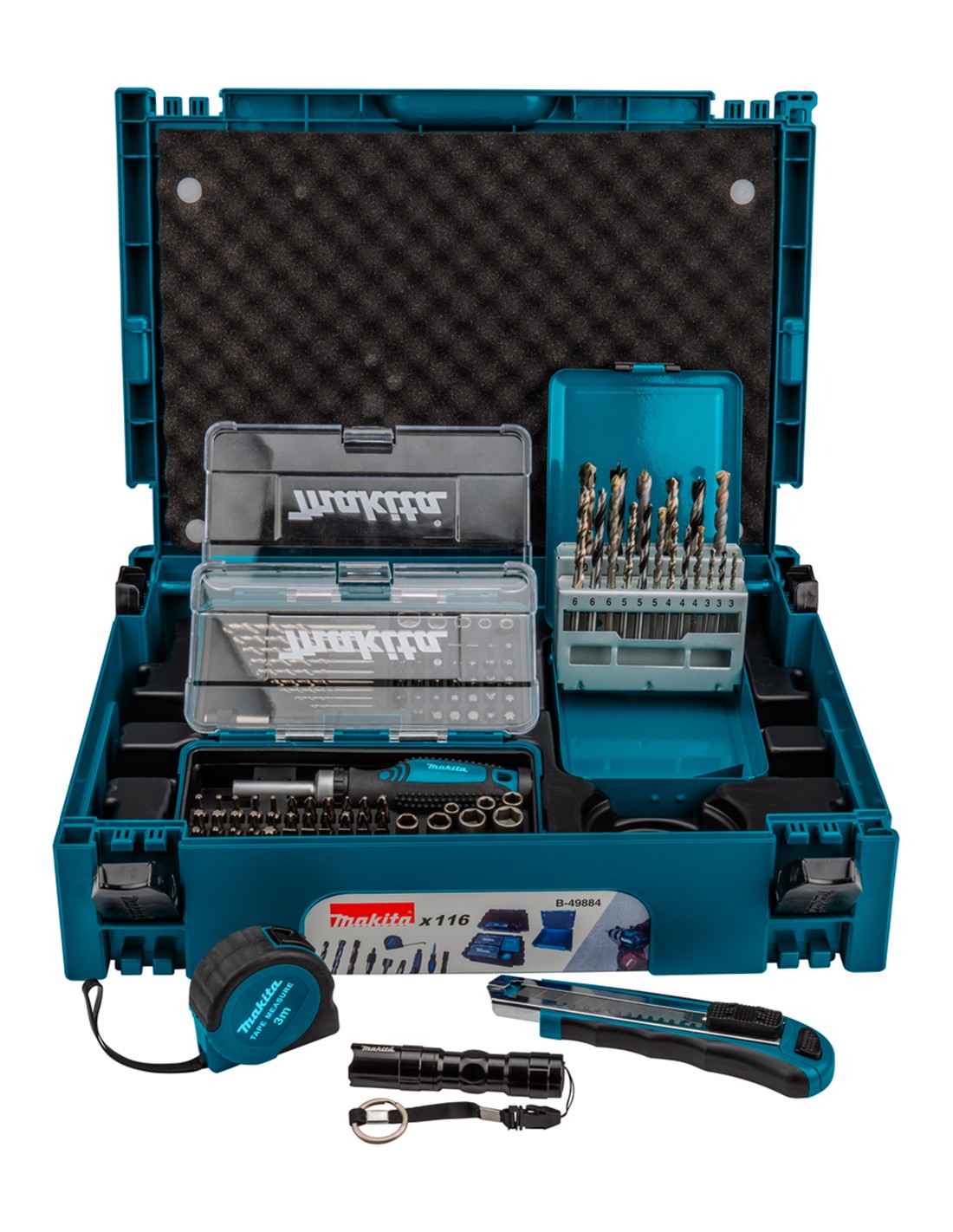 Makita B-49884, 116-dielna sada