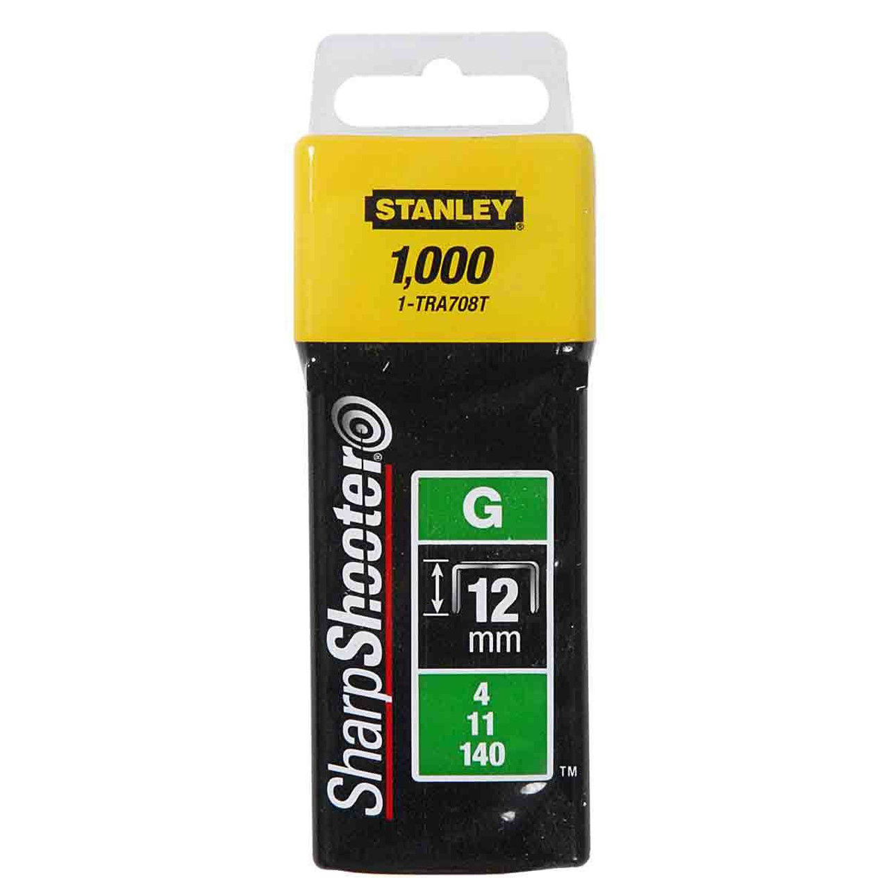 Stanley 1-TRA708T Heavy-Duty Sponky 12mm ,1000ks