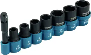 Makita sada nástrčných kľúčov 1/4" 8 dielna E-12289