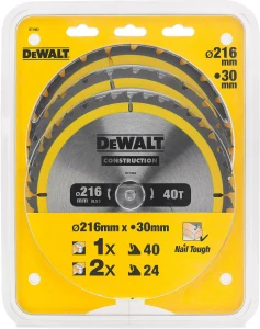 DeWALT DT1962 – sada pílových kotúčov