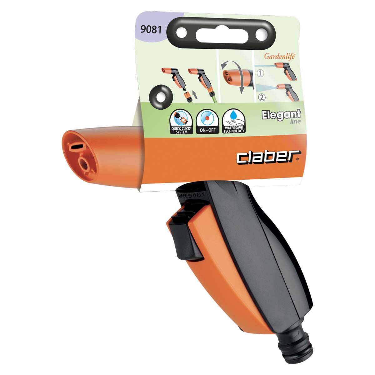 Postrekovač-pištoľ DUAL ELEGANT CLABER 9081