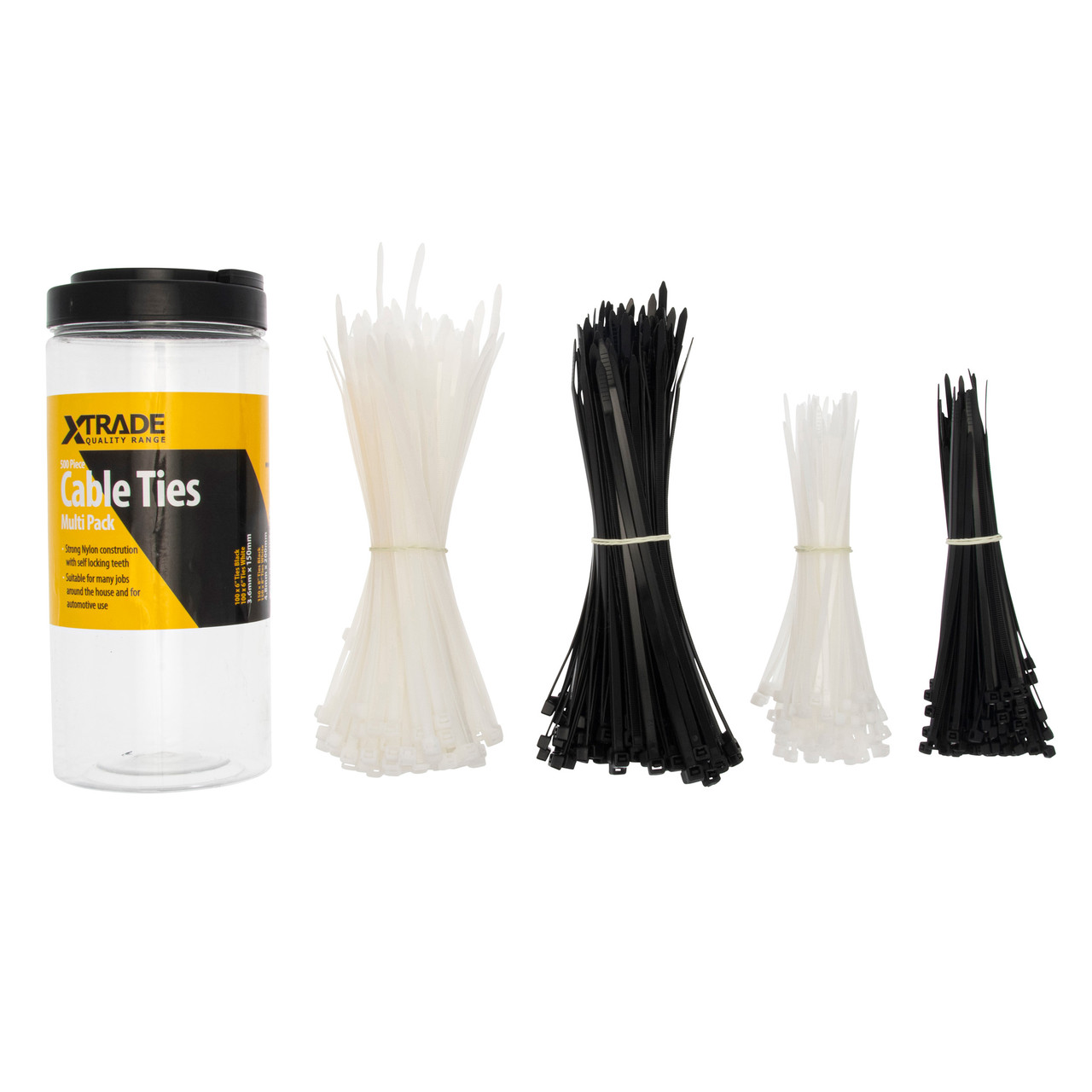 XTrade X0700001 sťahovacia páska, sada 500 ks