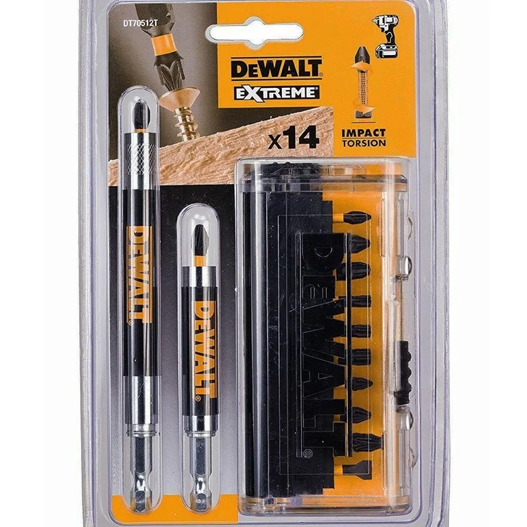 DeWALT DT70512 sada bitov 14ks